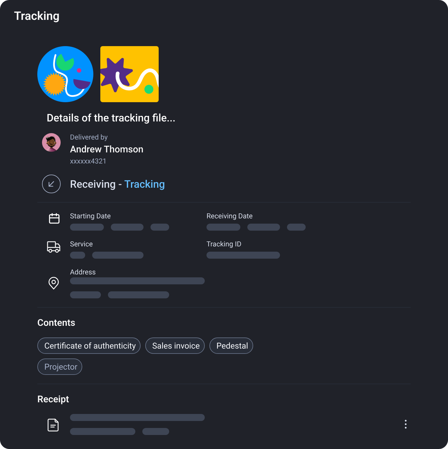 Track Your Artworks